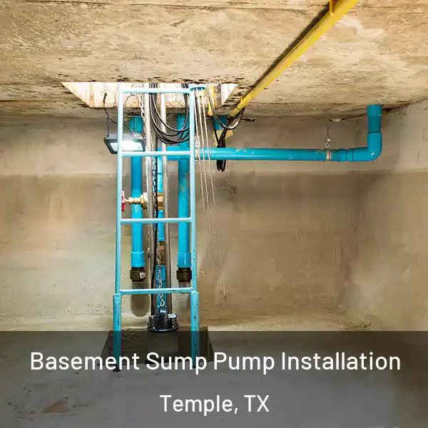  Basement Sump Pump Installation Temple, TX