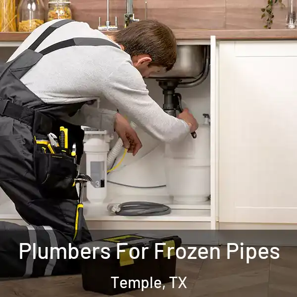  Plumbers For Frozen Pipes Temple, TX